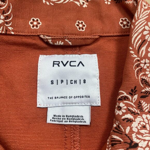 RVCA Chorelist Jacket Women's S Color Coral - Picture 5 of 7